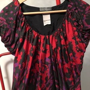 Alexandra McQueen silk top size 38